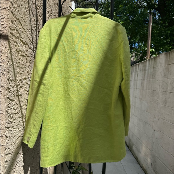 Lime Green Blazer - Picture 4 of 5